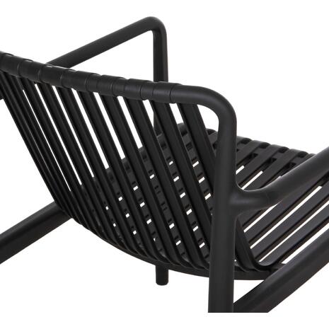 ΠΟΛΥΘΡΟΝΑ LOUNGE ΕΞΩΤ.ΧΩΡΟΥ MALEN HM6626.02 ΜΑΥΡΟ ΠΟΛΥΠΡΟΠΥΛΕΝΙΟ 67x75x75Υεκ