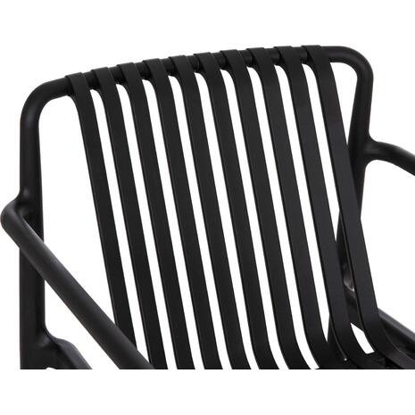 ΠΟΛΥΘΡΟΝΑ LOUNGE ΕΞΩΤ.ΧΩΡΟΥ MALEN HM6626.02 ΜΑΥΡΟ ΠΟΛΥΠΡΟΠΥΛΕΝΙΟ 67x75x75Υεκ
