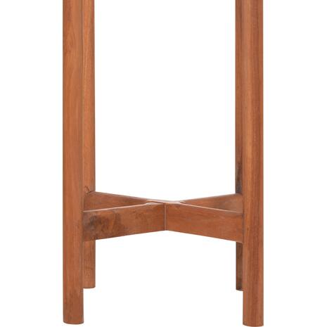 ΓΛΑΣΤΡΑ ΕΣΩΤ.ΧΩΡΟΥ RENTIL HM4683S FIBER CEMENT ΛΕΥΚΟ/ΜΑΥΡΟ--ΒΑΣΗ TEAK Φ23x60Υεκ