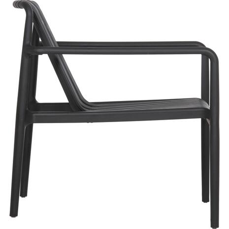 ΠΟΛΥΘΡΟΝΑ LOUNGE ΕΞΩΤ.ΧΩΡΟΥ MALEN HM6626.02 ΜΑΥΡΟ ΠΟΛΥΠΡΟΠΥΛΕΝΙΟ 67x75x75Υεκ