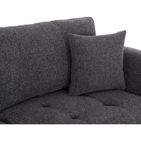 ΚΑΝΑΠΕΣ 3-ΘΕΣΙΟΣ STRUCTO HM3329.01 ΓΚΡΙ ΥΦΑΣΜΑ 227x94x88Υεκ.