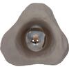 ΕΠΙΤΟΙΧΙΟ ΦΩΤΙΣΤΙΚΟ LUXON HM4701.03S FIBER CEMENT ΣΕ ΓΚΡΙ 28x15x25Υεκ.