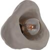 ΕΠΙΤΟΙΧΙΟ ΦΩΤΙΣΤΙΚΟ LUXON HM4701.03S FIBER CEMENT ΣΕ ΓΚΡΙ 28x15x25Υεκ.