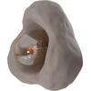 ΕΠΙΤΟΙΧΙΟ ΦΩΤΙΣΤΙΚΟ LUXON HM4701.03S FIBER CEMENT ΣΕ ΓΚΡΙ 28x15x25Υεκ.