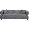 ΚΑΝΑΠΕΣ 3-ΘΕΣΙΟΣ ARCTIS HM3327.01 ΓΚΡΙ ΥΦΑΣΜΑ 229x88x88Υεκ.