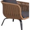 ΣΕΤ ΣΑΛΟΝΙ 5ΤΜΧ STERN HM6555.01 ΓΚΡΙ ΑΛΟΥΜΙΝΙΟ & OLEFIN--TWIST WICKER ΣΕ ΦΥΣΙΚΟ