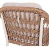 ΠΟΛΥΘΡΟΝΑ BOXER HM6556.02 ΑΛΟΥΜΙΝΙΟ & OLEFIN ΜΠΕΖ-TWIST WICKER 58x60x80Yεκ (σετ 2 τεμαχίων)