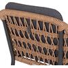 ΠΟΛΥΘΡΟΝΑ BOXER HM6556.01 ΑΛΟΥΜΙΝΙΟ & OLEFIN ΓΚΡΙ-TWIST WICKER 58x60x80Yεκ (σετ 2 τεμαχίων)