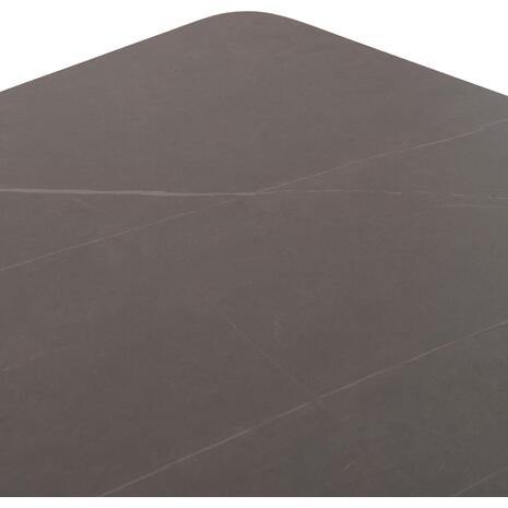 ΤΡΑΠΕΖΙ ΤΡΑΠΕΖΑΡΙΑΣ STAD HM6558.01 ΓΚΡΙ ΑΛΟΥΜΙΝΙΟ & SINTERED STONE TOP 220x100x74Υεκ