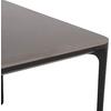ΤΡΑΠΕΖΙ ΤΡΑΠΕΖΑΡΙΑΣ STAD HM6558.01 ΓΚΡΙ ΑΛΟΥΜΙΝΙΟ & SINTERED STONE TOP 220x100x74Υεκ