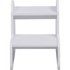 ΠΑΙΔΙΚΗ ΣΚΑΛΑ/ΣΚΑΜΠΟ RICKI HM18340.03 MDF & ΚΟΝΤΡΑΠΛΑΚΕ ΛΕΥΚΟ 33x43.5x40.5Υεκ