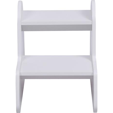 ΠΑΙΔΙΚΗ ΣΚΑΛΑ/ΣΚΑΜΠΟ RICKI HM18340.03 MDF & ΚΟΝΤΡΑΠΛΑΚΕ ΛΕΥΚΟ 33x43.5x40.5Υεκ