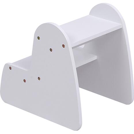 ΠΑΙΔΙΚΗ ΣΚΑΛΑ/ΣΚΑΜΠΟ RICKI HM18340.03 MDF & ΚΟΝΤΡΑΠΛΑΚΕ ΛΕΥΚΟ 33x43.5x40.5Υεκ