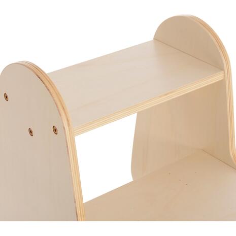 ΠΑΙΔΙΚΗ ΣΚΑΛΑ/ΣΚΑΜΠΟ RICKI HM18340.01 MDF & ΚΟΝΤΡΑΠΛΑΚΕ ΦΥΣΙΚΟ 33x43.5x40.5Υεκ