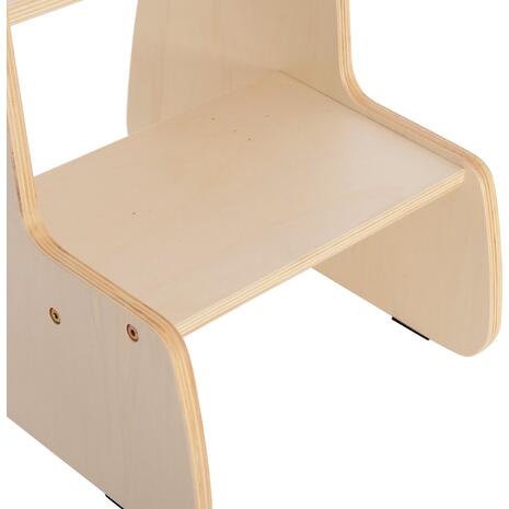 ΠΑΙΔΙΚΗ ΣΚΑΛΑ/ΣΚΑΜΠΟ RICKI HM18340.01 MDF & ΚΟΝΤΡΑΠΛΑΚΕ ΦΥΣΙΚΟ 33x43.5x40.5Υεκ