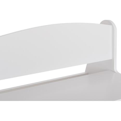 ΠΑΓΚΑΚΙ ΠΑΙΔΙΚΟ ΜΕ ΑΠΟΘ.ΧΩΡΟ RICKI HM18342.03 MDF & ΚΟΝΤΡΑΠΛΑΚΕ ΛΕΥΚΟ 63x43x47Υεκ