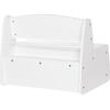 ΠΑΓΚΑΚΙ ΠΑΙΔΙΚΟ ΜΕ ΑΠΟΘ.ΧΩΡΟ RICKI HM18342.03 MDF & ΚΟΝΤΡΑΠΛΑΚΕ ΛΕΥΚΟ 63x43x47Υεκ