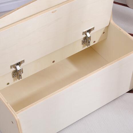 ΠΑΓΚΑΚΙ ΠΑΙΔΙΚΟ ΜΕ ΑΠΟΘ.ΧΩΡΟ RICKI HM18342.01 MDF & ΚΟΝΤΡΑΠΛΑΚΕ ΦΥΣΙΚΟ 63x43x47Υεκ