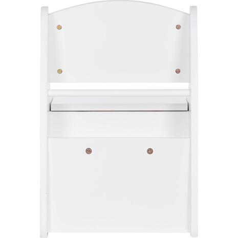 ΠΑΙΔΙΚΟ ΚΑΡΕΚΛΑΚΙ ΜΕ ΑΠΟΘ.ΧΩΡΟ RICKI HM18343.03 ΚΟΝΤΡΑΠΛΑΚΕ/MDF ΛΕΥΚΟ 33x43x47Υεκ