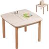 ΤΡΑΠΕΖΑΚΙ ΠΑΙΔΙΚΟ ΜΕ ΑΠΟΘ.ΧΩΡΟΥΣ RICKI HM18339.01 MDF & ΣΥΜΗΔΑ ΣΕ ΦΥΣΙΚΟ 65x65x47Υεκ