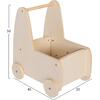 ΠΑΙΔΙΚΟ ΤΡΟΛΕΥ/ΚΑΡΟΤΣΑΚΙ RICKI HM18341.01 MDF & ΚΟΝΤΡΑΠΛΑΚΕ ΦΥΣΙΚΟ 33x45x50Υεκ