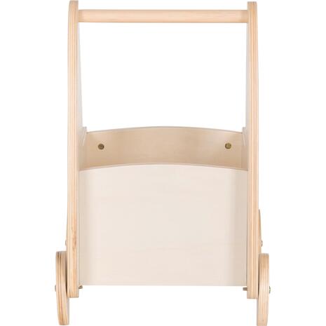 ΠΑΙΔΙΚΟ ΤΡΟΛΕΥ/ΚΑΡΟΤΣΑΚΙ RICKI HM18341.01 MDF & ΚΟΝΤΡΑΠΛΑΚΕ ΦΥΣΙΚΟ 33x45x50Υεκ
