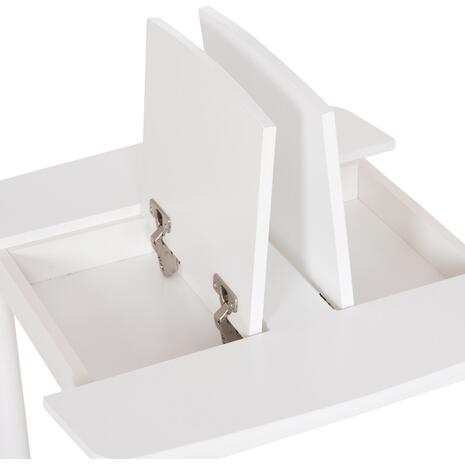 ΤΡΑΠΕΖΑΚΙ ΠΑΙΔΙΚΟ ΜΕ ΑΠΟΘ.ΧΩΡΟΥΣ RICKI HM18339.03 MDF & ΣΥΜΗΔΑ ΣΕ ΛΕΥΚΟ 65x65x47Υεκ