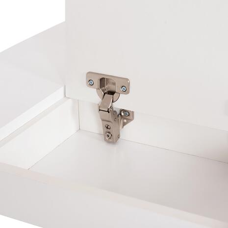 ΤΡΑΠΕΖΑΚΙ ΠΑΙΔΙΚΟ ΜΕ ΑΠΟΘ.ΧΩΡΟΥΣ RICKI HM18339.03 MDF & ΣΥΜΗΔΑ ΣΕ ΛΕΥΚΟ 65x65x47Υεκ