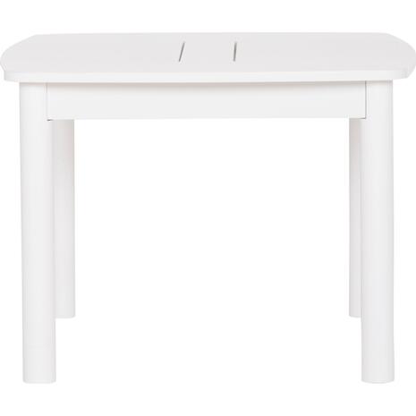 ΤΡΑΠΕΖΑΚΙ ΠΑΙΔΙΚΟ ΜΕ ΑΠΟΘ.ΧΩΡΟΥΣ RICKI HM18339.03 MDF & ΣΥΜΗΔΑ ΣΕ ΛΕΥΚΟ 65x65x47Υεκ