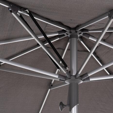 ΟΜΠΡΕΛΑ ΕΠΑΓΓΕΛΜΑΤΙΚΗ GLADELL 3X3m HM6604.01 ΓΚΡΙ ΠΑΝΙ-ΑΝΟΔΙΩΜΕΝΟ ΑΛΟΥΜΙΝΙΟ