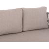 ΣΕΤ ΣΑΛΟΝΙ 4ΤΜΧ MAHAL HM6424.02 ΚΡΕΜ ΑΛΟΥΜΙΝΙΟ--ΜΠΕΖ OLEFIN & ΣΧΟΙΝΙ STRAP