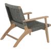 ΠΟΛΥΘΡΟΝΑ LOUNGE MONTER HM6241.02 ΞΥΛΟ ΑΚΑΚΙΑΣ ΦΥΣΙΚΟ-ΣΧΟΙΝΙ ΓΚΡΙ 63.5x60x69Υεκ