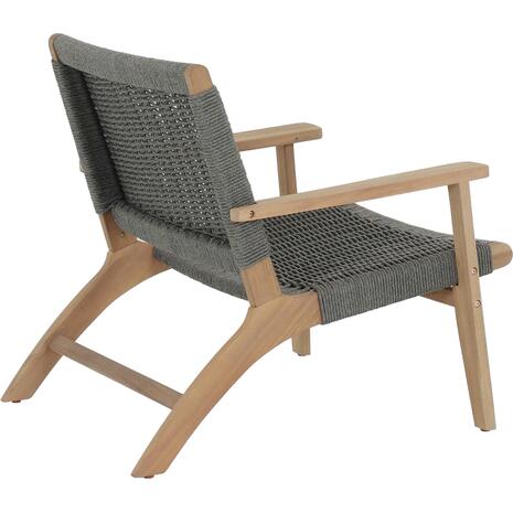 ΠΟΛΥΘΡΟΝΑ LOUNGE MONTER HM6241.02 ΞΥΛΟ ΑΚΑΚΙΑΣ ΦΥΣΙΚΟ-ΣΧΟΙΝΙ ΓΚΡΙ 63.5x60x69Υεκ