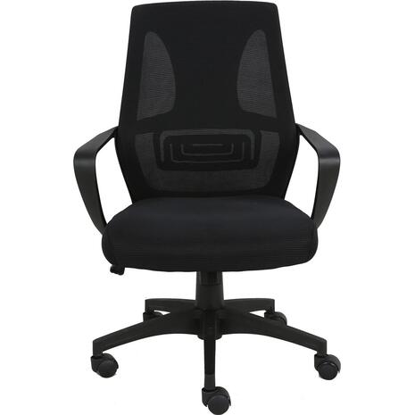 BF2960 Πολυθρόνα Γραφείου Mesh Μαύρο (ΕΟ545,1)