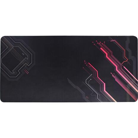 GAMING Mouse Pad 100x50cm Μαύρο/Κόκκινο (ΕΟ417)