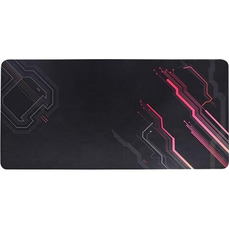 GAMING Mouse Pad 100x50cm Μαύρο/Κόκκινο (ΕΟ417)
