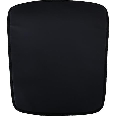 Μαξιλάρι Πολυθρόνας Pu Μαύρο πάχος 1cm (FERIA) (Ε5145,Μ)