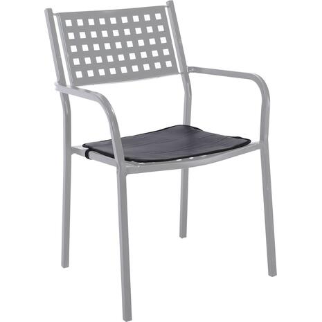 Μαξιλάρι Πολυθρόνας Pu Μαύρο πάχος 1cm (CAPRICE) (Ε5172,Μ)