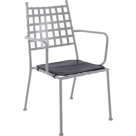 Μαξιλάρι Πολυθρόνας Pu Μαύρο πάχος 1cm (PATON) (Ε5143,Μ)