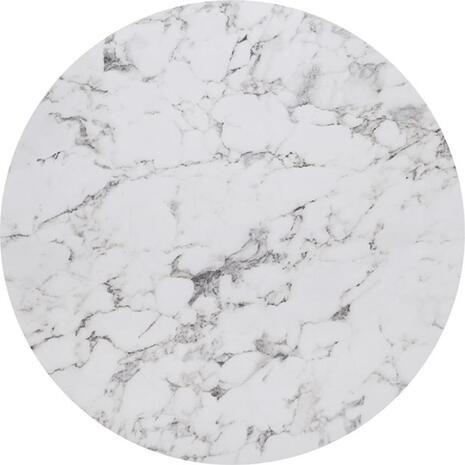 HPL (High Pressure Laminated) Επιφάνεια Τραπεζιού Απόχρωση White Marble, UV (σετ 2 τεμαχίων) (Ε101,421)