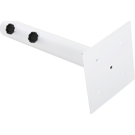 ΒΑΣΗ ΟΜΠΡΕΛΑΣ Φ60mm x 51Υεκ ΜΕΤΑΛΛΙΚΗ ΒΙΔΩΤΗ ΓΙΑ ΣΤΥΛΟ ΕΩΣ Φ60 HM6011 ΛΕΥΚΗ