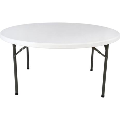 ΤΡΑΠΕΖΙ CATERING-ΣΥΝΕΔΡΙΟΥ HM5043 Φ152Χ74εκ ΠΤΥΣΣΟΜΕΝΟ ΣΤΡΟΓΓΥΛΟ