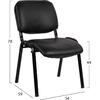 ΚΑΡΕΚΛΑ JANISHA HM1010.01 ΜΕ ΔΕΡΜΑΤΙΝΗ PU ΜΑΥΡΟ 53,5x59x77 εκ.