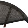 ΠΟΛΥΘΡΟΝΑ ΑΛΟΥΜΙΝΙΟΥ CLAY BAMBOO LOOK ΚΑΦΕ ΜΕ TEXTLINE HM5025 60,5x59x81Υ
