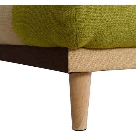 ΚΑΝΑΠΕΣ ΚΡΕΒΑΤΙ 3Θ HM3003 LEONARDO MIXED COLOR 180x80x75Υεκ.