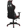 ΠΟΛΥΘΡΟΝΑ GAMING ZAYN HM1056.01 ΜΑΥΡΟ-ΚΟΚΚΙΝΟ PU 67x70x134 εκ.