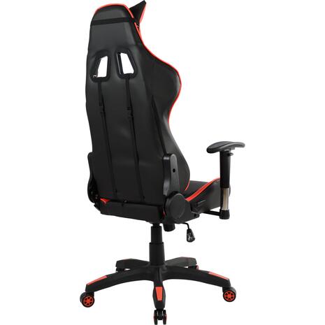 ΠΟΛΥΘΡΟΝΑ GAMING ZAYN HM1056.01 ΜΑΥΡΟ-ΚΟΚΚΙΝΟ PU 67x70x134 εκ.
