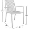 ΠΟΛΥΘΡΟΝΑ ΑΛΟΥΜΙΝΙΟΥ BRONCA HM5130.01 ΛΕΥΚΗ 54,2x59x83,5Υεκ.
