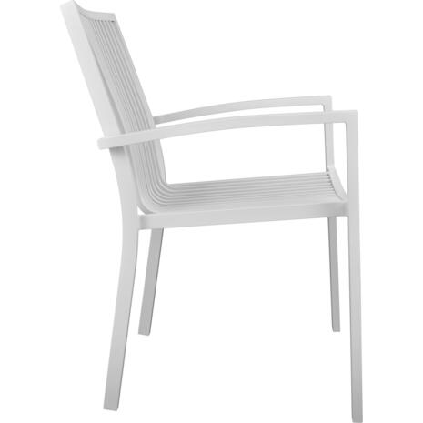 ΠΟΛΥΘΡΟΝΑ ΑΛΟΥΜΙΝΙΟΥ BRONCA HM5130.01 ΛΕΥΚΗ 54,2x59x83,5Υεκ.