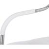 ΚΑΡΕΚΛΑ ΓΡΑΦΕΙΟΥ ΕΠΙΣΚΕΠΤΟΥ OBERON HM1018.02 ΑΣΠΡΟ PU 51x52x88Yεκ.